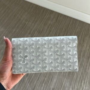 Goyard White Richelieu Wallet